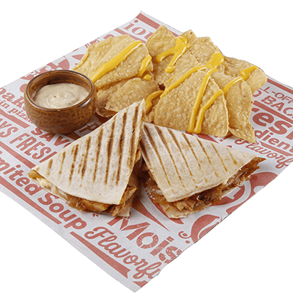 BBQ Chicken Quesadilla