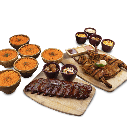 Chicken & Rib Group Meal