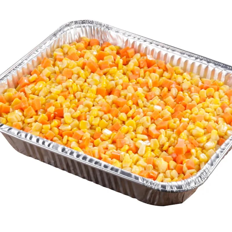 Corn and Carrots Tray